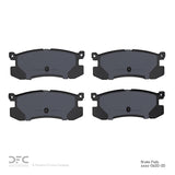 Dynamic Friction 1988-1992 Ford Probe Rear 5000 Advanced Ceramic Brake Pads by Dynamic Friction Company 1551-0400-00