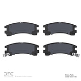 Dynamic Friction 1988-1995 Nissan Pathfinder Rear 5000 Advanced Semi Metallic Brake Pads by Dynamic Friction Company 1551-0401-00