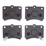 Dynamic Friction 1988-1993 Ford Festiva Front 5000 Advanced Semi Metallic Brake Pads by Dynamic Friction Company 1551-0402-00