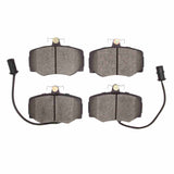 Dynamic Friction 1986-1987 Jaguar XJ6 Front 5000 Advanced Semi Metallic Brake Pads by Dynamic Friction Company 1551-0407-00