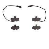 Dynamic Friction 1987-1989 Jaguar XJ6 Rear 5000 Advanced Semi Metallic Brake Pads by Dynamic Friction Company 1551-0408-10