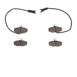 Dynamic Friction 1987-1989 Jaguar XJ6 Rear 5000 Advanced Semi Metallic Brake Pads by Dynamic Friction Company 1551-0408-10