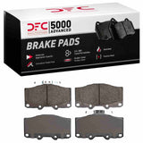 Dynamic Friction 1988-1995 Toyota 4Runner Front 5000 Advanced Ceramic Brake Pads by Dynamic Friction Company 1551-0410-00