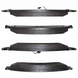 Dynamic Friction 1988-2007 Ford F-1959 Commercial Stripped Chassis Front/Rear 5000 Advanced Semi Metallic Brake Pads by Dynamic Friction Company 1551-0411-00