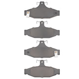 Dynamic Friction 1985-1997 Chevrolet Corvette Rear 5000 Advanced Low Metallic Brake Pads by Dynamic Friction Company 1551-0413-00