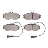 Dynamic Friction 1985-1998 Audi 5000S Front 5000 Advanced Semi Metallic Brake Pads by Dynamic Friction Company 1551-0419-00