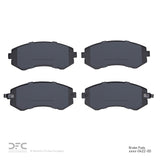 Dynamic Friction 1989-1996 Nissan 240SX Front 5000 Advanced Semi Metallic Brake Pads by Dynamic Friction Company 1551-0422-00