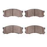Dynamic Friction 1989-1991 Mazda MPV Front 5000 Advanced Semi Metallic Brake Pads by Dynamic Friction Company 1551-0428-00