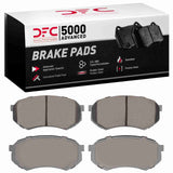 Dynamic Friction 1995-2004 Toyota Tacoma Front 5000 Advanced Ceramic Brake Pads by Dynamic Friction Company 1551-0433-00