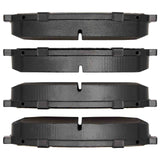Dynamic Friction 1995-2004 Toyota Tacoma Front 5000 Advanced Ceramic Brake Pads by Dynamic Friction Company 1551-0433-00