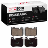 Dynamic Friction 1977-1994 Lamborghini Diablo Front/Rear 5000 Advanced Semi Metallic Brake Pads by Dynamic Friction Company 1551-0443-00