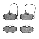 Dynamic Friction 1989-1991 Peugeot 405 Front 5000 Advanced Semi Metallic Brake Pads by Dynamic Friction Company 1551-0454-00