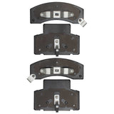 Dynamic Friction 1990-2002 Chevrolet Express 2500 Front 5000 Advanced Semi Metallic Brake Pads by Dynamic Friction Company 1551-0459-00