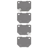 Dynamic Friction 1989-1996 Nissan 300ZX Turbo Rear 5000 Advanced Semi Metallic Brake Pads by Dynamic Friction Company 1551-0461-00
