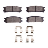 Dynamic Friction 1990-1999 Subaru SVX Rear 5000 Advanced Ceramic Brake Pads and Hardware Kit by Dynamic Friction Company 1551-0471-01
