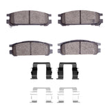Dynamic Friction 1990-1994 Subaru Legacy Rear 5000 Advanced Ceramic Brake Pads and Hardware Kit by Dynamic Friction Company 1551-0471-02
