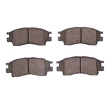 Dynamic Friction 1988-1990 Mitsubishi Galant Front 5000 Advanced Semi Metallic Brake Pads by Dynamic Friction Company 1551-0475-00