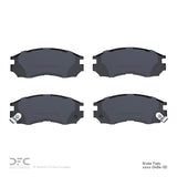 Dynamic Friction 1989-2005 Chrysler Sebring Front 5000 Advanced Ceramic Brake Pads by Dynamic Friction Company 1551-0484-00