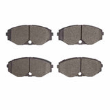 Dynamic Friction 1990-1995 Infiniti Q45 Front 5000 Advanced Semi Metallic Brake Pads by Dynamic Friction Company 1551-0486-00