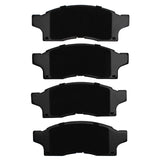 Dynamic Friction 1991-1991 Toyota MR2 Front 5000 Advanced Semi Metallic Brake Pads by Dynamic Friction Company 1551-0489-00