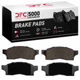 Dynamic Friction 1991-1991 Toyota MR2 Front 5000 Advanced Semi Metallic Brake Pads by Dynamic Friction Company 1551-0489-00
