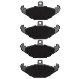 Dynamic Friction 1988-2000 Dodge Monaco Rear 5000 Advanced Semi Metallic Brake Pads by Dynamic Friction Company 1551-0491-00