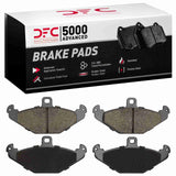 Dynamic Friction 1988-2000 Dodge Monaco Rear 5000 Advanced Semi Metallic Brake Pads by Dynamic Friction Company 1551-0491-00
