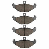 Dynamic Friction 1988-2000 Dodge Monaco Rear 5000 Advanced Semi Metallic Brake Pads by Dynamic Friction Company 1551-0491-00