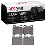 Dynamic Friction 1987-2000 Mercedes-Benz 300CE Rear 5000 Advanced Low Metallic Brake Pads by Dynamic Friction Company 1551-0495-00