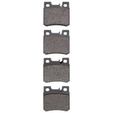 Dynamic Friction 1987-2000 Mercedes-Benz 300CE Rear 5000 Advanced Low Metallic Brake Pads by Dynamic Friction Company 1551-0495-00