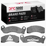 Dynamic Friction 1972-1994 Ford Crown Victoria Front 5000 Advanced Semi Metallic Brake Pads by Dynamic Friction Company 1551-0499-00