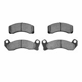 Dynamic Friction 1972-1994 Ford Crown Victoria Front 5000 Advanced Semi Metallic Brake Pads by Dynamic Friction Company 1551-0499-00