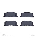 Dynamic Friction 1991-1997 Toyota Previa Rear 5000 Advanced Ceramic Brake Pads by Dynamic Friction Company 1551-0501-00