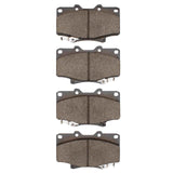 Dynamic Friction 1990-1997 Lexus LX450 Front 5000 Advanced Semi Metallic Brake Pads by Dynamic Friction Company 1551-0502-00