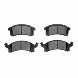 Dynamic Friction 1990-2005 Buick Skylark Front 5000 Advanced Semi Metallic Brake Pads by Dynamic Friction Company 1551-0506-00