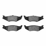 Dynamic Friction 1989-2010 Chrysler 300M Rear 5000 Advanced Semi Metallic Brake Pads by Dynamic Friction Company 1551-0512-00