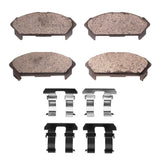 Dynamic Friction 1991-1993 Isuzu Stylus Rear 5000 Advanced Semi Metallic Brake Pads and Hardware Kit by Dynamic Friction Company 1551-0515-01