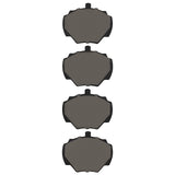 Dynamic Friction 1974-2016 Land Rover Defender (Mexico) Rear 5000 Advanced Low Metallic Brake Pads