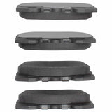 Dynamic Friction 1994-1999 Land Rover Discovery Front 5000 Advanced Low Metallic Brake Pads by Dynamic Friction Company 1551-0520-10