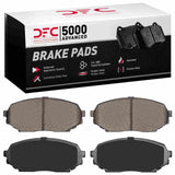 Dynamic Friction 1990-1993 Asuna Sunfire Front 5000 Advanced Semi Metallic Brake Pads by Dynamic Friction Company 1551-0525-00