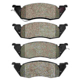 Dynamic Friction 1991-1998 Dodge Dakota RWD Front 5000 Advanced Semi Metallic Brake Pads by Dynamic Friction Company 1551-0529-00