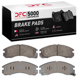 Dynamic Friction 1990-2022 Dodge Stealth Front 5000 Advanced Ceramic Brake Pads by Dynamic Friction Company 1551-0530-00