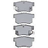 Dynamic Friction 1991-2012 Acura Legend Rear 5000 Advanced Ceramic Brake Pads by Dynamic Friction Company 1551-0536-00