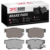 Dynamic Friction 1991-2012 Acura Legend Rear 5000 Advanced Ceramic Brake Pads by Dynamic Friction Company 1551-0536-00