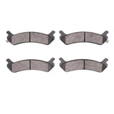 Dynamic Friction 1991-1994 Hyundai Sonata Rear 5000 Advanced Semi Metallic Brake Pads by Dynamic Friction Company 1551-0538-00