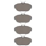 Dynamic Friction 1991-1998 Volvo 740/745/V90/960/940/S90/780 Front 5000 Advanced Low Metallic Brake Pads by Dynamic Friction Company 1551-0542-00