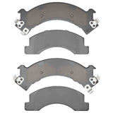 Dynamic Friction 1988-1997 Chevrolet W3500 Gas Engine Front 5000 Advanced Semi Metallic Brake Pads by Dynamic Friction Company 1551-0546-00