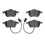 Dynamic Friction 1992-2000 Audi A6 (USA/Canada) Front 5000 Advanced Low Metallic Brake Pads by Dynamic Friction Company 1551-0555-00