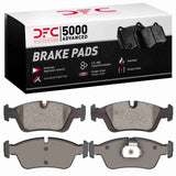Dynamic Friction 1991-2008 BMW 323ci Front 5000 Advanced Low Metallic Brake Pads by Dynamic Friction Company 1551-0558-00