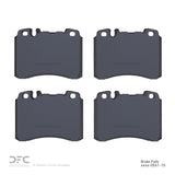 Dynamic Friction 1990-1995 Mercedes-Benz 300CE Front 5000 Advanced Low Metallic Brake Pads by Dynamic Friction Company 1551-0561-10